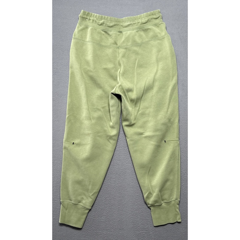 Nike Tech Fleece Jogger Pants Womens Sz Medium Green Athletic Pockets Athleisure - Picture 8 of 11